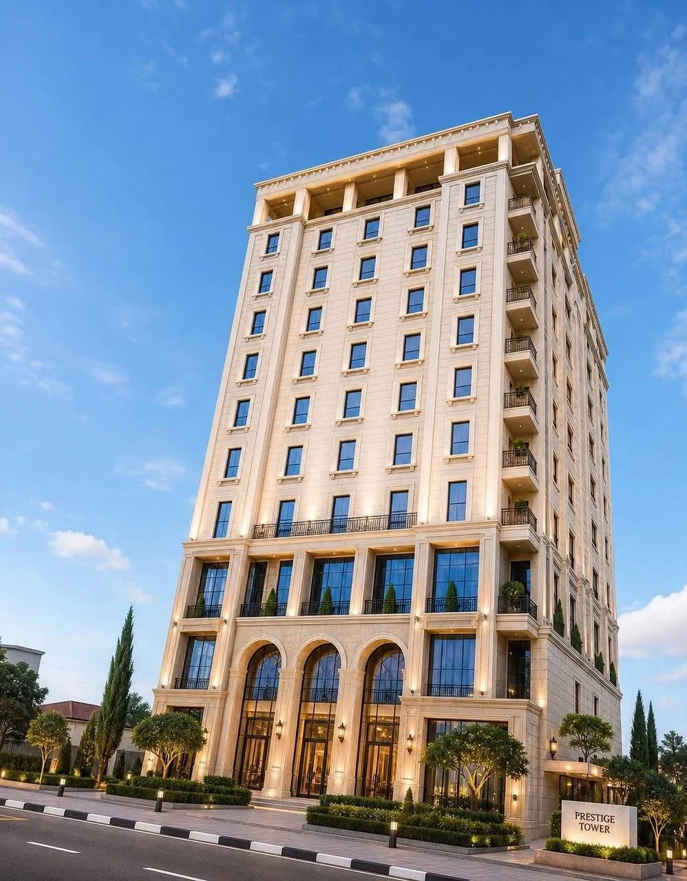 Prestige Tower in 3D